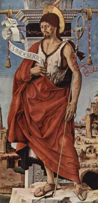 Francesco del Cossa (Italian, 1436-1477), Griffoni Polyptych (central