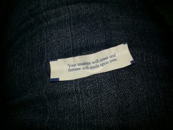 shinydemon:  So I just ate Chinese food and this was my fortune