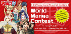 medibangpaint: Have you entered the 2nd Weekly Shonen Magazine