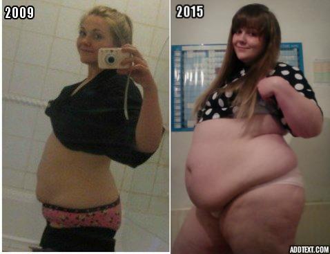 beast-bonnie-sama:  My fucking leg in 2015 is bigger than my body in 2009!!! <3Â Thank you weight gain shakes ;) http://bonnie.bigcuties.com/Â  