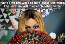 buzzfeed:  14 Times Laverne Cox Dropped Her Vast Wisdom On The