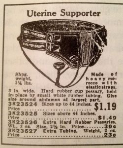 oldworldinventions:  1800(s): “Uterine Supporter” Prevents