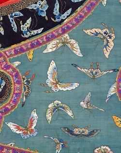 textille:  Detail of women’s jacket, c. late 19th or early