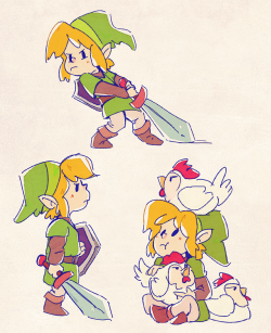 itzitxou: A very tiny Link.   ___________    You can buy a set
