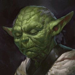 spyrale:  Master Yoda by  johan grenier   