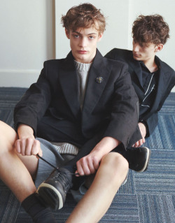 justdropithere:  Charlie James & Nicholas Costa by Hill &