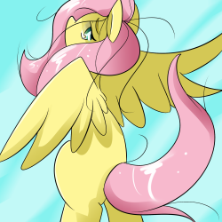 ask-confident-fluttershy:kelsmister:Drawing up a storm.. ((So