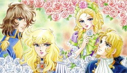 candycandyru:  Versailles no Bara by Michi Himeno. Cover of blue-Ray