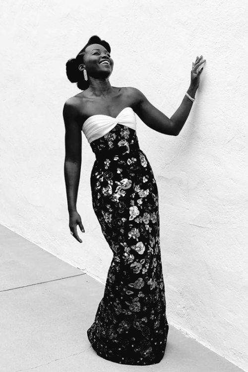 zacharylevis:LUPITA NYONG’OGetting ready for Screen Actors