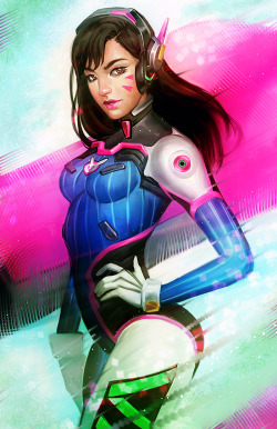 itsprecioustime:  Some D.Va just in time for Fanime! prints available