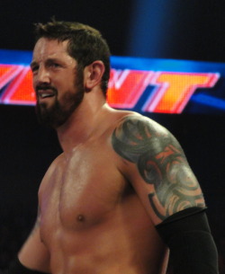 Wade Barrett’s face after I tell him the things I want