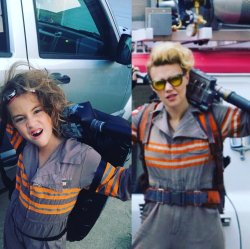 tovio-rogers:  rottenbrainstuff:   geekyangie:  sweeter-than-cynicism:  memorian:   Ghostbusters Halloween Appreciation Post  REPRESENTATION MATTERS  My friend’s son dressed up as Holtzman. He looked amazing.  FUCKING YES, YES YES YESEspecially the