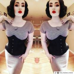 orchardcorset:@miss_maureen_monroe is too cute in our longline