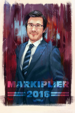 mmarjoram:  Poster study of my favorite youtuber. “I believe