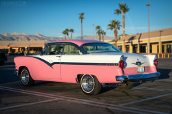 lasvegaslocally:  Love this. Classic Caddy at Cars and Coffee