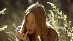  Sissy Spacek as Holly Sargis in Badlands, 1973.  