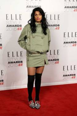 superbroe:  prince-of-nettles:  :M.I.A at the Elle Style Awards