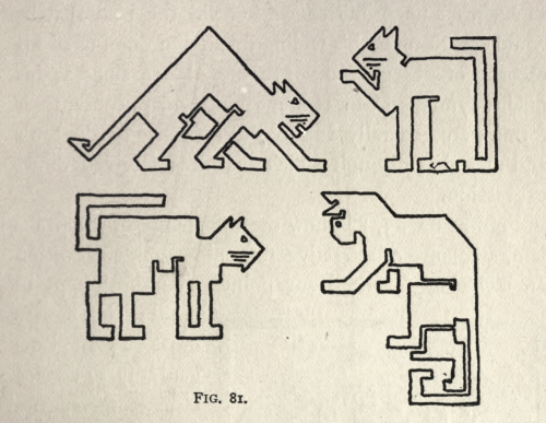 nemfrog:Draw a cat using only straight lines. Design in theory