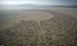 olivermbrown:  The Burning Man Festival  More than 60,000 people