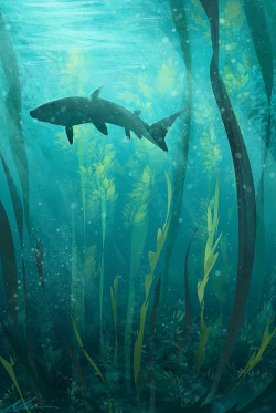 zandraart:  underwater forest 