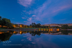 random-photos-x:  Foothill Blue Hour by latang. (http://ift.tt/2eJvYia)