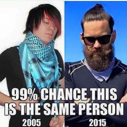 Yoooo 😭 #scenepeen #manbun #hipsta #evolution