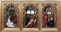 masterpiecedaily:  Rogier van der Weyden Miaflores Altarpiece