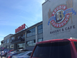 Boudin’s bakery at Fisherman’s Wharf! Didn’t