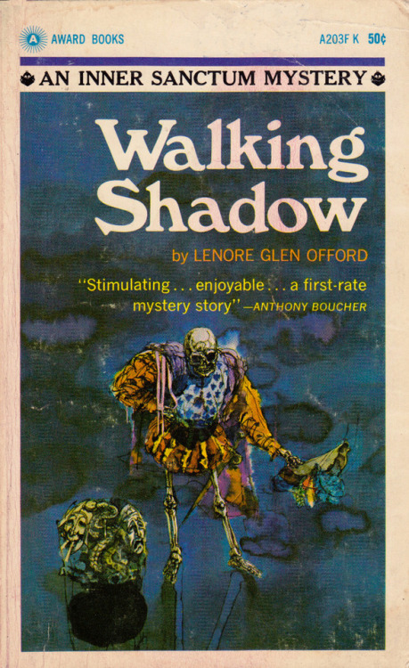 Walking Shadow, by Lenore Glen Offord (Award Books, 1966).From a bookshop on Charing Cross Road, London.