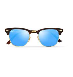 radshades:  Clubmaster Acetate and Metal Mirrored Sunglasses