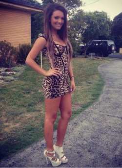 Leopard Print Dress