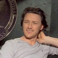 cheap-n-chic:  people seemed to enjoy mcavoy’s reaction to