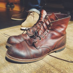 redwingshoestoreamsterdam:  Tuesday Shoe Maker Diaries. Here