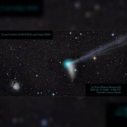 The View Toward M101 #nasa #apod #comet #catalina #c2013us10