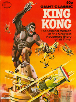 Giant Classic King Kong (World Distributors, 1968). Cover art by George Wilson.From Oxfam in Nottingham.