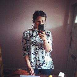 New work #shirt from #primark :)   #me #selfie #outfit