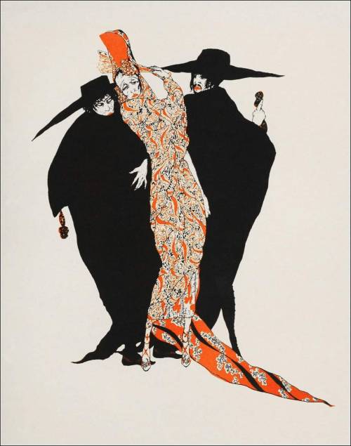 Alastair, Illustration for Carmen, 1920. Nudes & Noises 