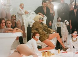 hausofaesthetic:   Unseen photos on set of Lady Gaga’s “Bad