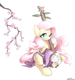 equestrian-pony-blog:  [MLP] Shamisen by awsdeMLP   <3