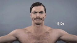 diskolobotomy:  mashable:  100 years of beauty: men’s mustache