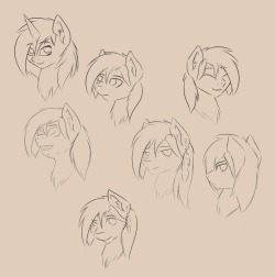 This is what happens when I try learning to draw expressions.Dear