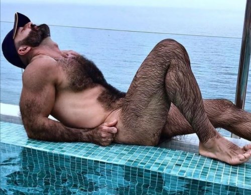 luckyhairy-blog:  sexy-furry-men:  .   Nice and hairy