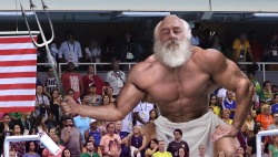 theonion:  Michael Phelps Spots Estranged Father Poseidon In