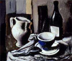 Mario Sironi (1885, Sassari - 1961, Milano), Still life with