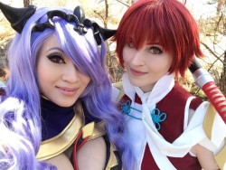 yayacosplay: Just a couple of Princesses, sparring and training