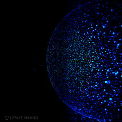 lematworks:  Produced by LEMAT WORKS   Life of planet Blue BW