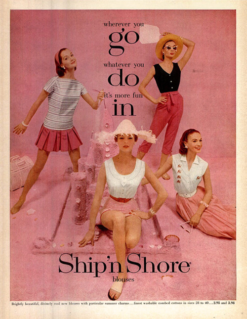 dandyads:  Ship ‘n Shore, 1956