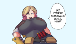 Commission: Roggy cosplaying as Penny (Fortnite) finds cosgal’s