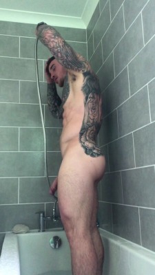 assandtattoos:  I know most of you just want to see his cock,