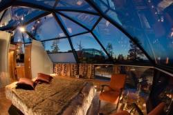 creanavt:   Watch the Northern Lights from Glass Igloos at Kakslauttanen